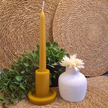 Şifa Pınarı Doğal Balmumu Mum Şamdan Modeli Mum