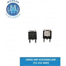 50N02-04P-SUD50N02-04P (TO-252-SMD) (1 Adet) Orijinal Oto Beyin Tamir Entegreleri Merkan Elektronik