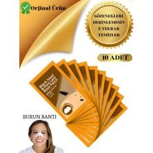 pınaxar Siyah Nokta ve Gözenek Temizleyici Burun Bandı 10’lu – Pürüzsüz ve Temiz Cilt Için Etkili Çözüm