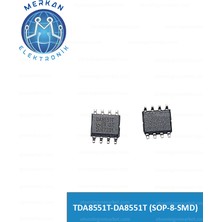 TDA8551T-DA8551T (SOP-8-SMD) (1 Adet) Orijinal Oto Beyin Tamir Entegreleri Merkan Elektronik