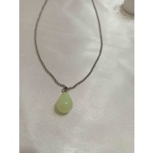 Kudretli Takılar Akık Doğal Taş Kolye