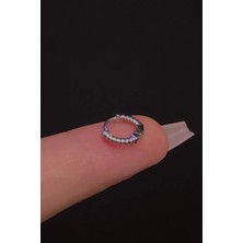 Blisse Piercing Kadın Boru Figürlü Tragus Helix Kıkırdak Halka Çelik Piercing