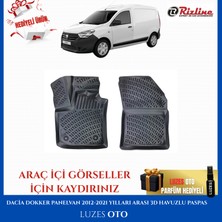 Rizline Dacia Dokker Panelvan 3D Havuzlu Paspas 2015 Model Uyumlu
