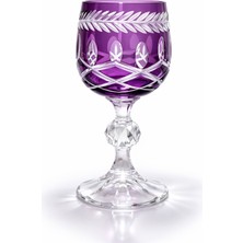 Sudedi Home Renkli Cam Ayaklı Kahve Yanı Sunum Bardağı Kesme Desenli Özel Tasarım Çok Renkli Seçenek