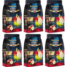 EuroGold Deluxe Paraket Yemi Elmalı 1kg x 6 Adet