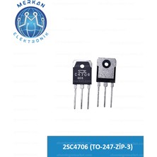 2SC4706 (TO-247-ZİP-3) (1 Adet) Orijinal Oto Beyin Tamir Entegreleri Merkan Elektronik