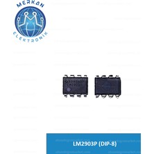 LM2903P (Dıp-8) (1 Adet) Orijinal Oto Beyin Tamir Entegreleri Merkan Elektronik