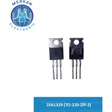 2SA1329 (TO-220-ZİP-3) (1 Adet) Orijinal Oto Beyin Tamir Entegreleri Merkan Elektronik
