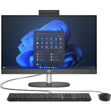 Hp Proone 240 G10 D1BC2ET O4 Intel Core Ultra 7 155U 32GB 512GB SSD 23.8" Fhd Freedos All In One Bilgisayar