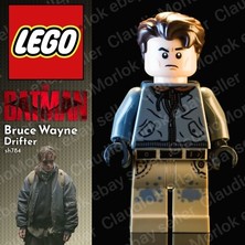 LEGO Super Heroes: The Batman: Bruce Wayne - Drifter Orjinal Minifigür SH0784