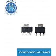 STN3NF06-3NF06 (SOT-223-SMD) (1 Adet) Orijinal Oto Beyin Tamir Entegreleri Merkan Elektronik