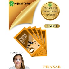 pınaxar Siyah Nokta ve Gözenek Karşıtı Burun Bandı 5’li – Derinlemesine Temizlik ve Arınma Etkisi