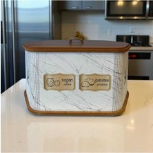 Feyza Design Çok Bölmeli Sebze ve Meyve Saklama Kutusu, Pratik ve Şık Tasarım