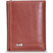Guard Taba Hakiki Deri Üçe Katlamalı Dikey Model Erkek Cüzdanı // GRD260225WT965