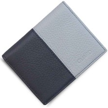Guard Lacivert/gri Hakiki Deri Erkek Cüzdan // GRD260225WT881