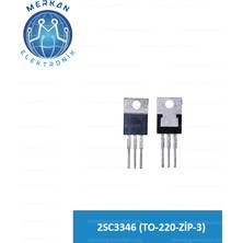 2SC3346 (TO-220-ZİP-3) (1 Adet) Orijinal Oto Beyin Tamir Entegreleri Merkan Elektronik