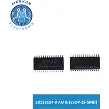28116104-0 Amıs (Ssop-28-Smd) (1 Adet) Orijinal Oto Beyin Tamir Entegreleri Merkan Elektronik