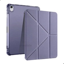 Z-Mobile iPad 10. Nesil 11. Nesil A16 2022 - 2025 10.9" Uyumlu Kılıf Tri Folding Smart Kalemlikli Kapaklı Uyku Modlu Kılıf