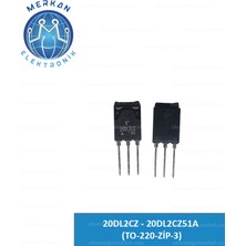 20DL2CZ - 20DL2CZ51A (TO-220-ZİP-3) (1 Adet) Orijinal Oto Beyin Tamir Entegreleri Merkan Elektronik
