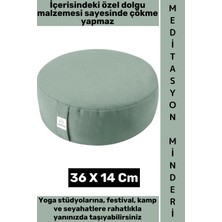 Wintoup #meditasyonminderi Ultra Konforlu Rahat Outdoor Kamp Yoga Stüdyosu Meditasyon Minderi 36 x 14 cm