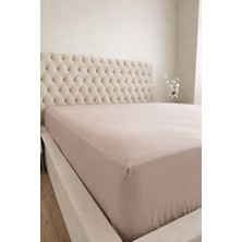 Elovias %100 Pamuk Penye Lastikli Çarşaf - 160 x 200 Çift Kişilik
