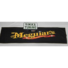 Şimika Meguiars Siyah Kaymaz Otomobil Torpido Havlusu Göğüs Halısı(Kumaş Anahtarlık Hediyeli)