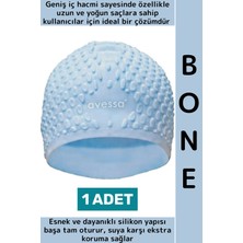 Wintoup #bone Su Sızdırmaz Esnek Yumuşak Silikon Havuz Deniz Yüzme Kulağa Su Geçirmez Büyük Beden Saç Bonesi