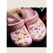 Mucit Home Tüm Terliklere Uyumlu Cross Terlik Süsü 10 Adet Unisex Karışık Gönderim