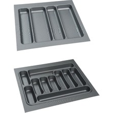 Feyza Design Çekmece Içi Kasıklık ve Kepçelik 2'li Set, 50/40 Cm'e Kadar Kesilebilir