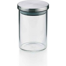 Feyza Design Şeffaf Cam Kavanoz, 0,25 L, Pratik ve Şık Saklama Çözümü