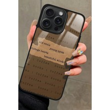 Snacase  Apple iPhone 11 Pro Uyumlu Kahverengi Poster Tasarımlı Parlak Silikon Kılıf