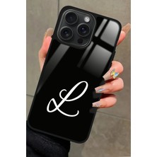 Snacase  Apple iPhone 11 Pro Uyumlu L Harfi Yazılı Parlak Silikon Kılıf