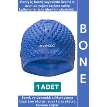 Wintoup #bone Su Sızdırmaz Esnek Yumuşak Silikon Havuz Deniz Yüzme Kulağa Su Geçirmez Büyük Beden Saç Bonesi