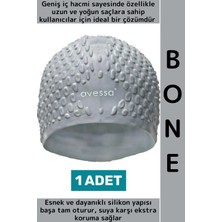 Wintoup #bone Su Sızdırmaz Esnek Yumuşak Silikon Havuz Deniz Yüzme Kulağa Su Geçirmez Büyük Beden Saç Bonesi
