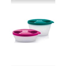 Feyza Design Iki Parça Saklama Kabı Seti, 240ML ve 500ML, Pratik ve Şık Kullanım