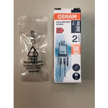 2 Adet Osram  64428 Oven 12V 20W  G4 Halolen Lamba
