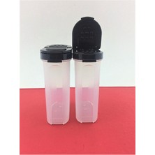 Feyza Design 2'li Siyah Baharatlık Seti, 270 Ml, Şık ve Kullanışlı Mutfak Aksesuarı