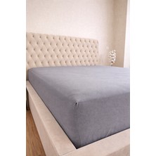 Elovias %100 Pamuk Penye Lastikli Çarşaf - 160 x 200 Çift Kişilik