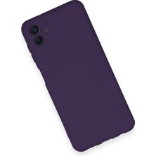 Verto Newface Samsung Galaxy A04 Kılıf Nano Içi Kadife Silikon - Mor