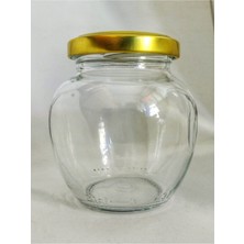 Feyza Design 210 cc Yumurta Cam Kavanoz Seti, Kapaklı, 24 Adet, Sağlam ve Şık Tasarım