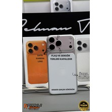 Farklı İletişim Iphone 15 Pro Max Için Uyumlu 17 Pro Max Dönüşüm Kılıfı Logolu Premium Kalite