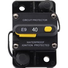 Waterproof 40A Otomatik Devre Kesici Dc Sigorta