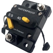 Waterproof 40A Otomatik Devre Kesici Dc Sigorta