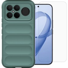 Teleplus Xiaomi Redmi K90 Pro Max Kılıf Etnik Kamera Korumalı Silikon ve Nano Ekran Koruyucu