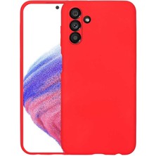 Egstech Samsung Galaxy M14 Kılıf Lansman Premium Kadife Kaplama Lens Korumalı Soft Silinebilir Arka Kılıf