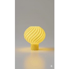 Rivon Desing Gonza Spiral Tek Renk Abajur