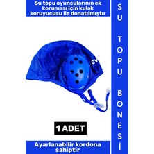 Wintoup #sutopubone Klora Dayanıklı Çok Şık Kadın Erkek Ayarlanabilir Kordonlu Kulak Korumalı Su Topu Bonesi