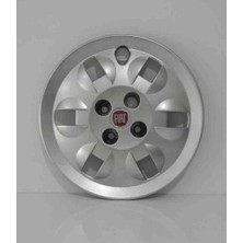 Yk Fiat Doblo / Albea / Palio Uyumlu 14 Inç Jant Kapağı 4'lü Takım Amblem Hediyeli