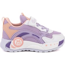 Waykers 2506 Patik Anorak Lila Beyaz Yeni Sezon Rahat Kız Çocuk Spor Ayakkabı