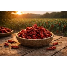 Mutlunun Huzur Bahçesi Doğal Kurutulmuş Süs Biberi 100 Gr | Süper Acı